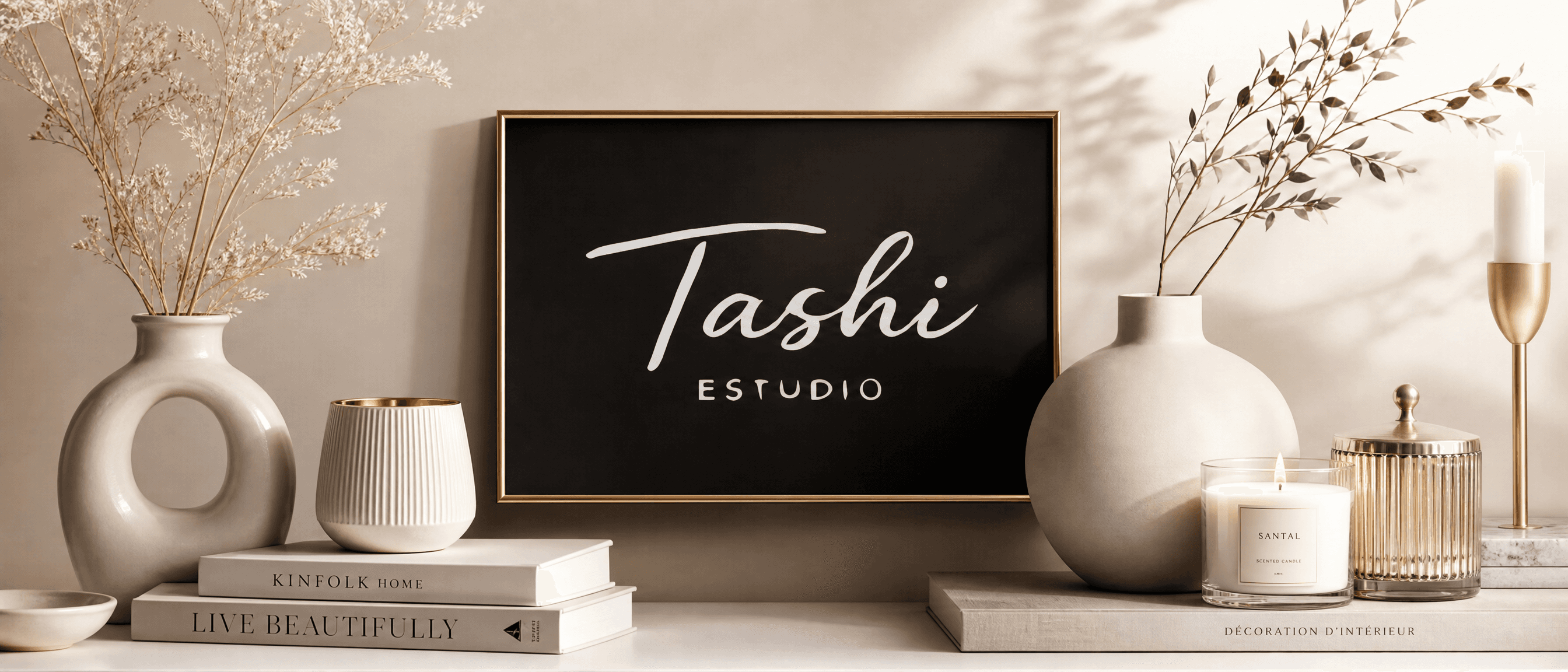 Banner Estúdio Tashi — presentes e decorações